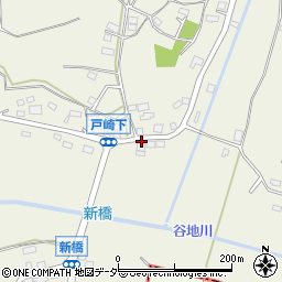中沢戸崎下周辺の地図