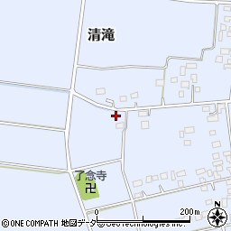 千葉県旭市清滝426周辺の地図