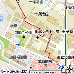 東京家政大学　板橋キャンパス周辺の地図