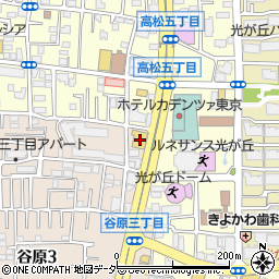 トヨタモビリティ東京谷原光が丘店周辺の地図