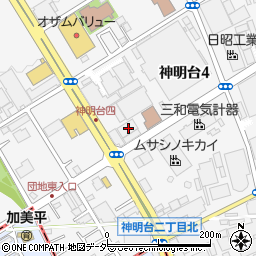 東京都羽村市神明台4丁目6-9周辺の地図