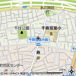 東京都足立区千住大川町20周辺の地図