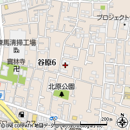 東京都練馬区谷原6丁目周辺の地図