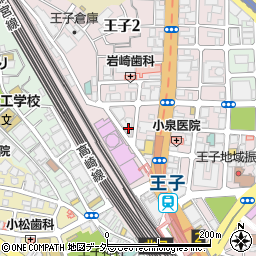 東京都北区王子1丁目12-12周辺の地図