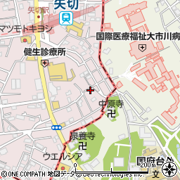 千葉県松戸市栗山8周辺の地図