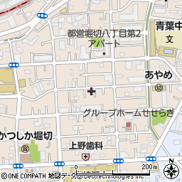サンキュースポーツクラブ綾瀬周辺の地図
