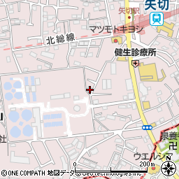千葉県松戸市栗山115周辺の地図