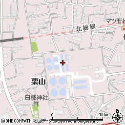 千葉県松戸市栗山197周辺の地図