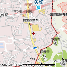 昭和セレモニー矢切儀式殿周辺の地図