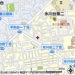 東京都練馬区氷川台2丁目24周辺の地図