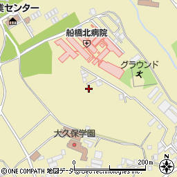 千葉県船橋市金堀町519-16周辺の地図
