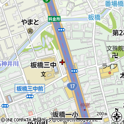 東京都板橋区氷川町20周辺の地図