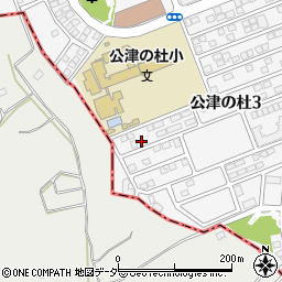 千葉県成田市公津の杜3丁目9-13周辺の地図