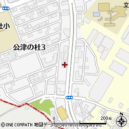 千葉県成田市公津の杜3丁目15-4周辺の地図