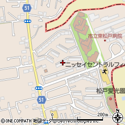 高塚団地　管理組合周辺の地図