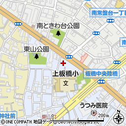 東京都板橋区東山町50周辺の地図