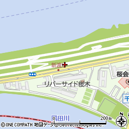 東京都足立区千住桜木周辺の地図