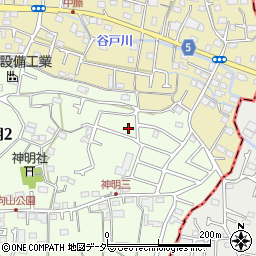 東京都武蔵村山市神明2丁目104-55周辺の地図