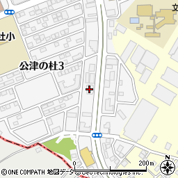 セブンイレブン成田公津の杜３丁目店周辺の地図