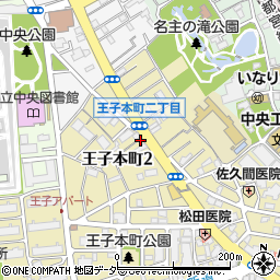 一八寿司周辺の地図