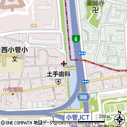 ナビパーク小菅第２駐車場周辺の地図