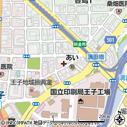 東京都北区王子1丁目26周辺の地図