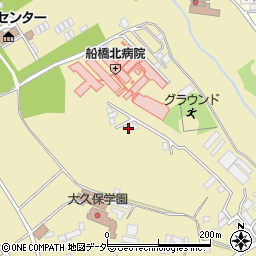 千葉県船橋市金堀町519周辺の地図
