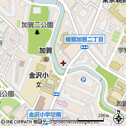 セブンイレブン板橋加賀２丁目店周辺の地図