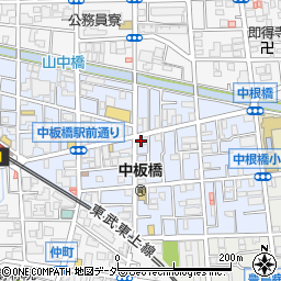 東日本銀行和光支店周辺の地図