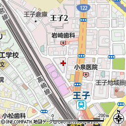 東京都北区王子1丁目12-11周辺の地図