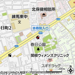 ａｐｏｌｌｏｓｔａｔｉｏｎセルフ春日町ＳＳ周辺の地図