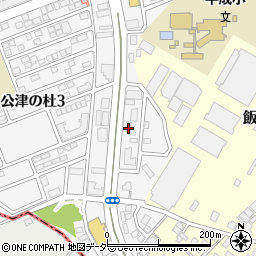 千葉県成田市公津の杜3丁目37周辺の地図