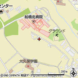 千葉県船橋市金堀町519-7周辺の地図