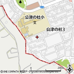 千葉県成田市公津の杜3丁目9周辺の地図