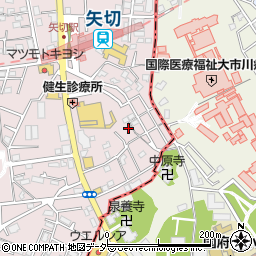 千葉県松戸市栗山14周辺の地図