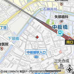 有限会社越川硝子店周辺の地図