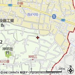 東京都武蔵村山市神明2丁目104-41周辺の地図