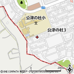 千葉県成田市公津の杜3丁目9-8周辺の地図