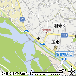 羽村南郵便局 ＡＴＭ周辺の地図