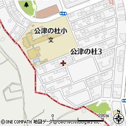 千葉県成田市公津の杜3丁目9-9周辺の地図