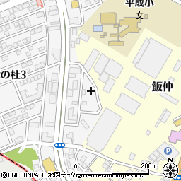 千葉県成田市公津の杜3丁目36周辺の地図