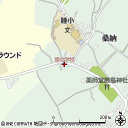 睦小学校周辺の地図