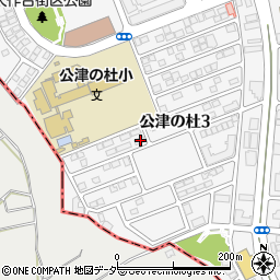 千葉県成田市公津の杜3丁目9-16周辺の地図