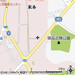 千葉県八千代市米本2490周辺の地図