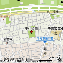 東京都足立区千住大川町35周辺の地図