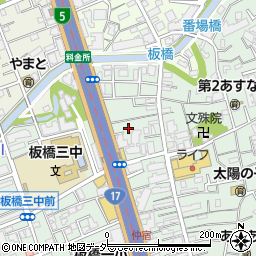 東京都板橋区仲宿53周辺の地図