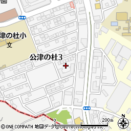 千葉県成田市公津の杜3丁目14周辺の地図