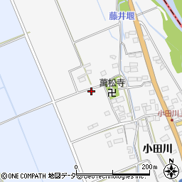 山梨県韮崎市中田町小田川640周辺の地図