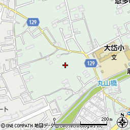 東京都東村山市恩多町4丁目13周辺の地図