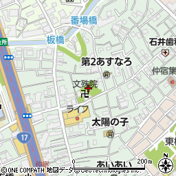 東京都板橋区仲宿28周辺の地図